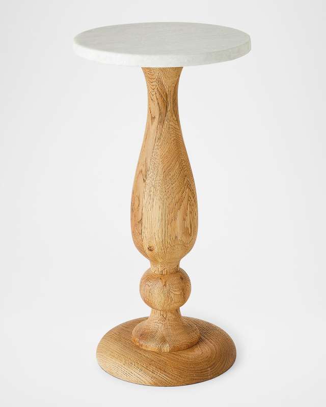 Vessel 23.5" Side Table, Natural